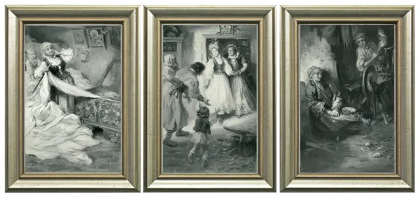 Konstanty Gorski, TRZY PROJEKTY ILUSTRACJI DO BAŚNI, ok. 1906