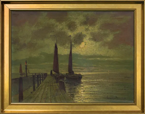 Ernst Hugo  Lorenz-Murowana, KUTRY RYBACKIE PRZY POMOŚCIE. NOKTURN