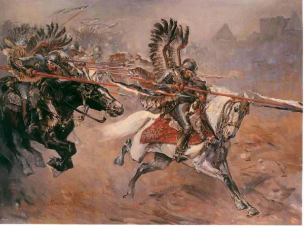 Stanisław Kaczor Batowski, Szarża husarii