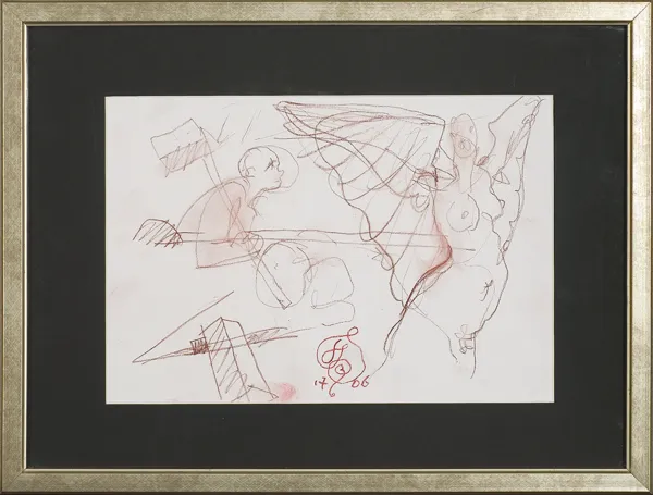 Franciszek Starowieyski, Szkic do Alegorii poznańskiego Czerwca, 2006