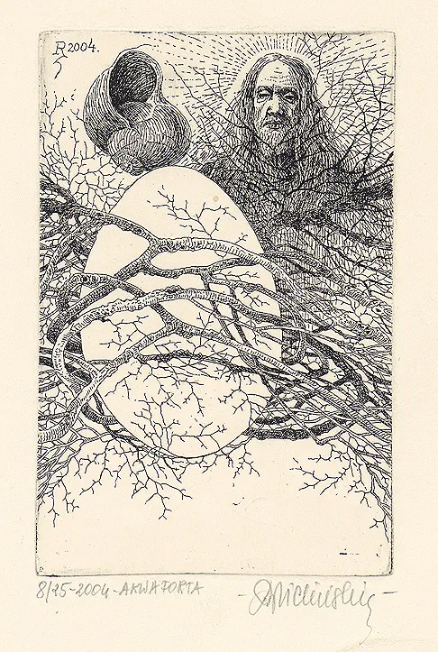 Jan Kazimierz Dzieliński, Kompozycja symboliczna, 2004