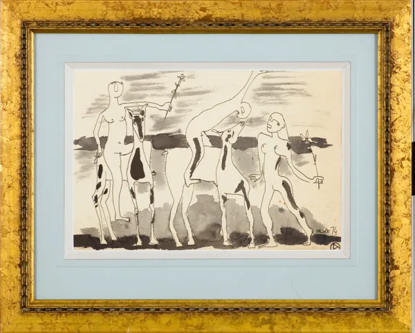 Otto Axer, SCENA FIGURALNA, 1974