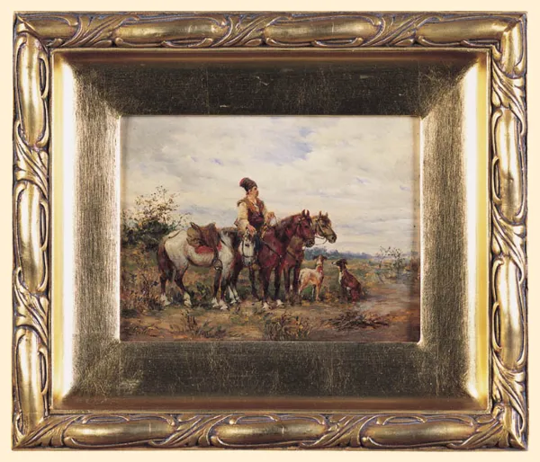 Ludwik Gędłek, W STEPIE, ok. 1880