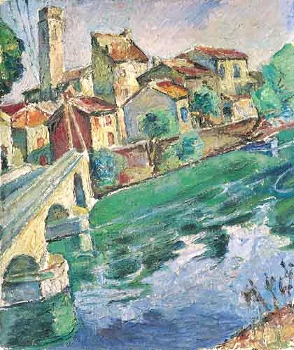 Mela - (Melania Mutermilch) Muter, Pejzaż miejski - Francja