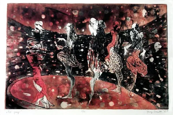 Jerzy Dmitruk, Pięć gracji, 1985