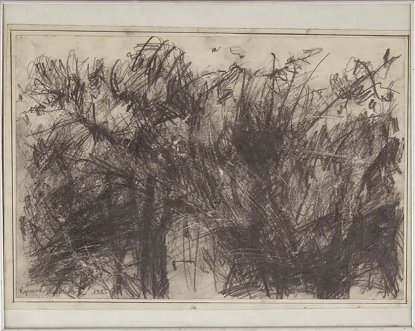 Ryszard Łagodziec, Rośliny wiosną, w ogródku, 1985