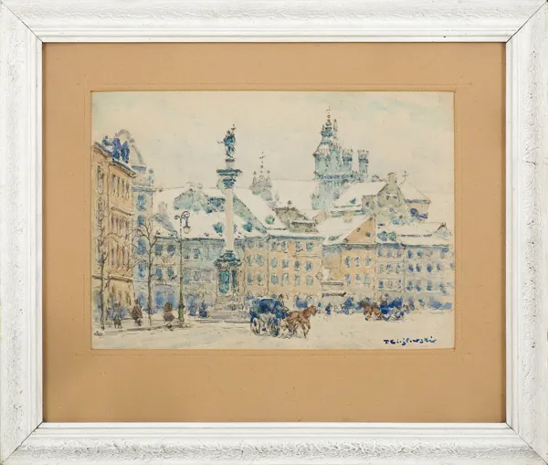 Tadeusz Cieślewski, PLAC ZAMKOWY W WARSZAWIE