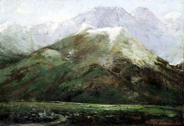 Aleksander Mroczkowski, Widok na Tatry i Zakopane