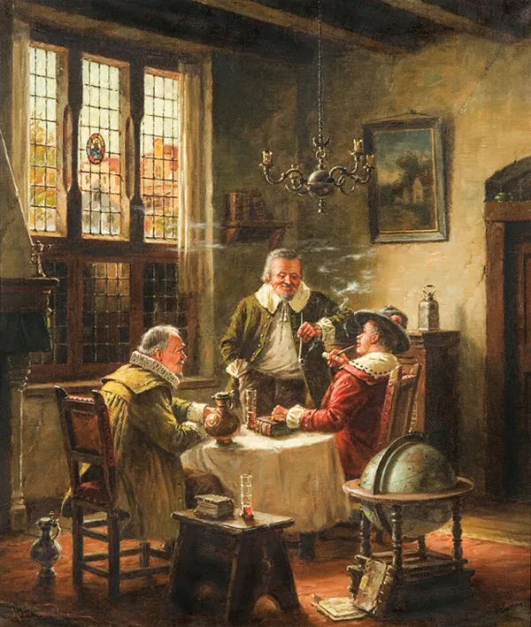 Hein  van Doren, ROZMOWA PRZY STOLE