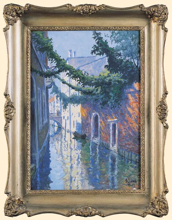 Soter Jaxa-Małachowski, KANAŁ W WENECJI, 1934