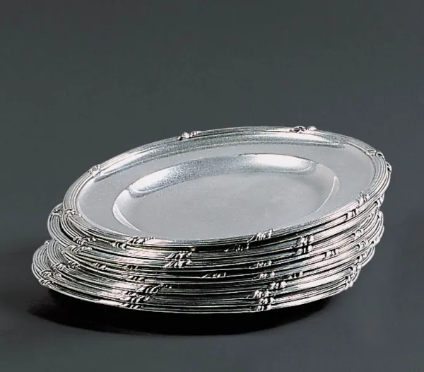 Autor nierozpoznany, Komplet 12 talerzy, 1867-1872