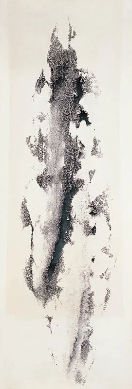 Roman Opałka, Studium dotykowe, 1958