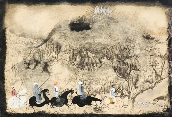 Józef Wilkoń, JEŹDŹCY