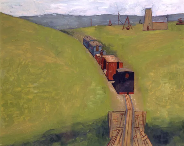 Jerzy Nowosielski, Kolejka,1953