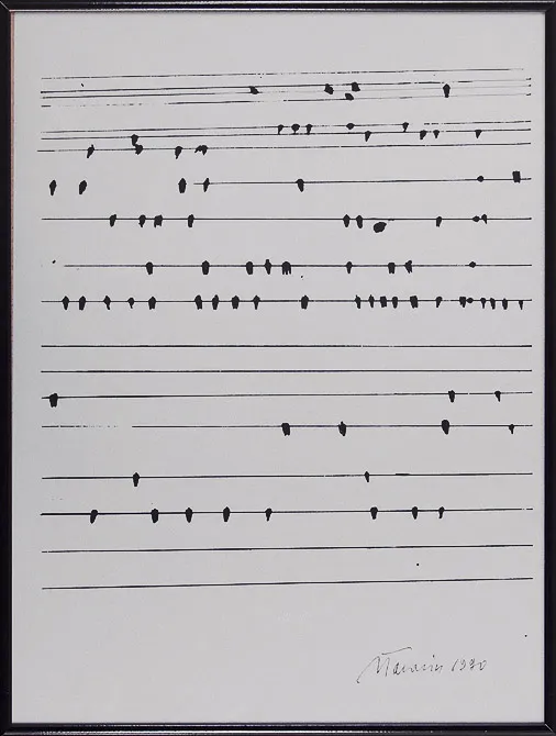 Jan Tarasin, Ptaki – nuty, 1990