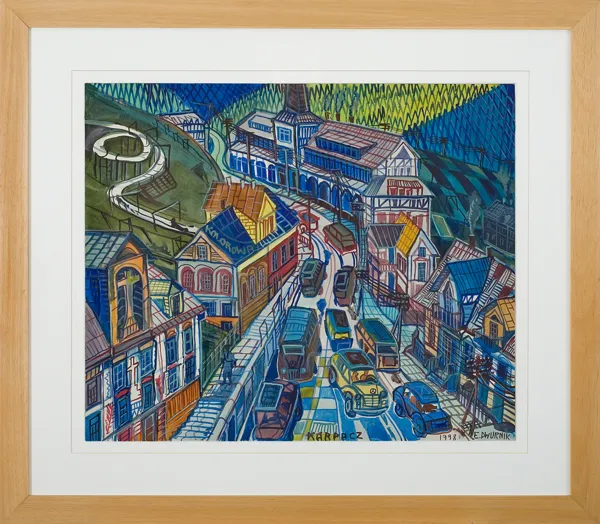 Edward Dwurnik, Karpacz, 1998