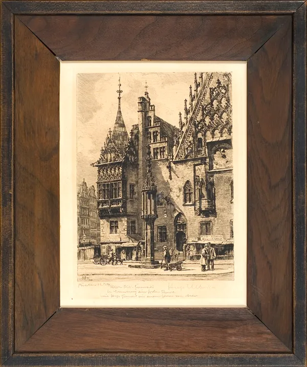 Hugo Ulbrich, Ratusz we Wrocławiu, 1910