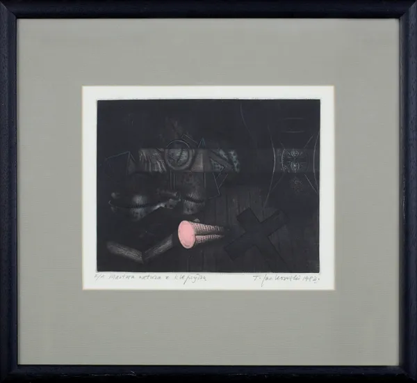 Tadeusz Jackowski, MARTWA NATURA Z KLEPSYDRĄ, 1982