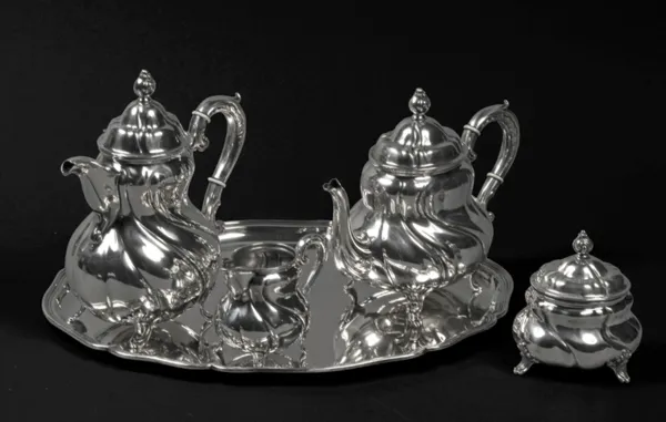 Autor nierozpoznany, KOMPLET DO KAWY I HERBATY, 1890