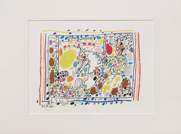 Pablo Picasso, A Los Toros, 1961/1983