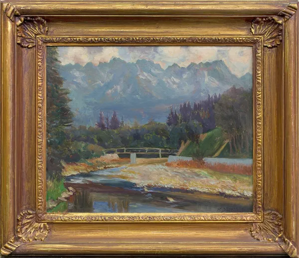 Jan Kazimierz Dzieliński, PEJZAŻ GÓRSKI