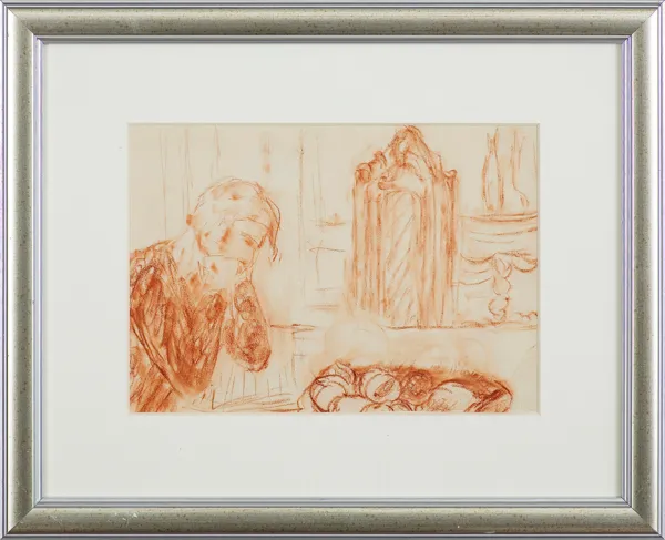 Hanna Rudzka-Cybisowa, Kobieta przy stole