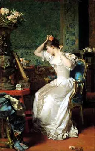 Władysław Czachórski, Przed balem, 1887