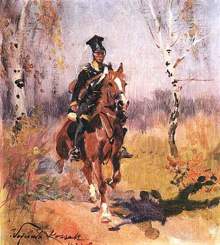 Wojciech Kossak, Ułan 