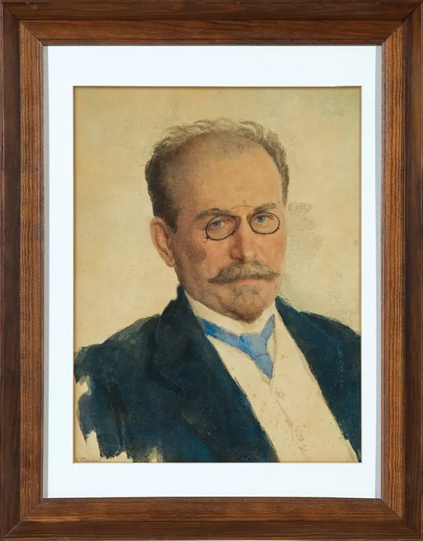 Władimir Jegorowicz Makowski, PORTRET MĘŻCZYZNY, 1890