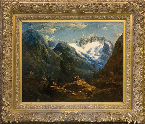 Stanislas von Kalckreuth, Pejzaż alpejski