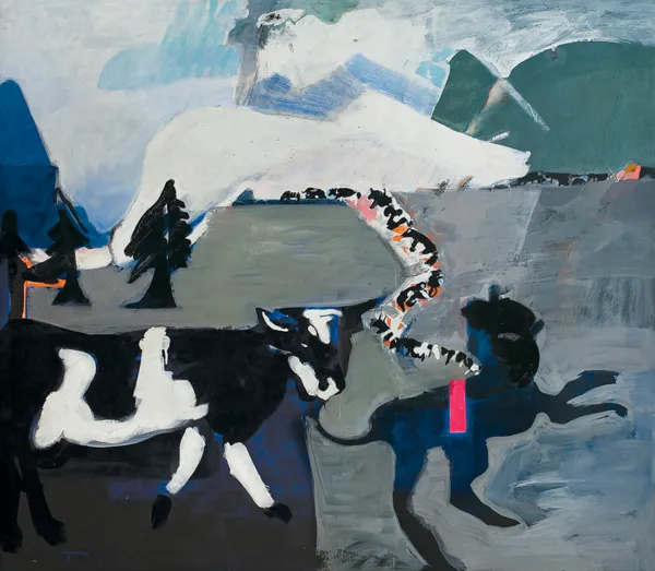 Teresa Pągowska, Z CYKLU WAKACJE NA PODGÓRZU-POWRÓT STADA, 1989