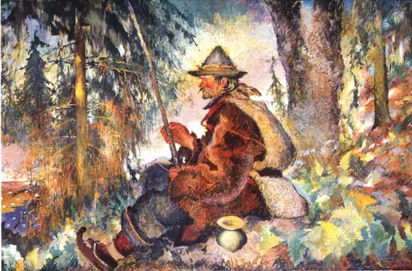 Kazimierz Sichulski, Rybak huculski