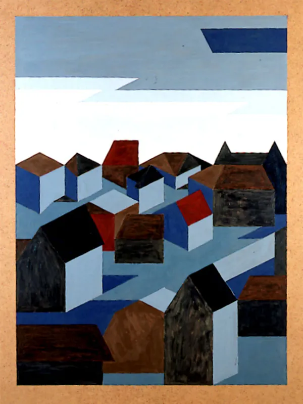 Marek Dzienkiewicz, WIDOK Z OKNA II, 2002