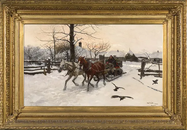 Józef Brandt, OD DWORU DO DWORU, 1895-98