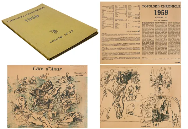 Feliks  Topolski, TOPOLSKI CHRONICLE, 1959