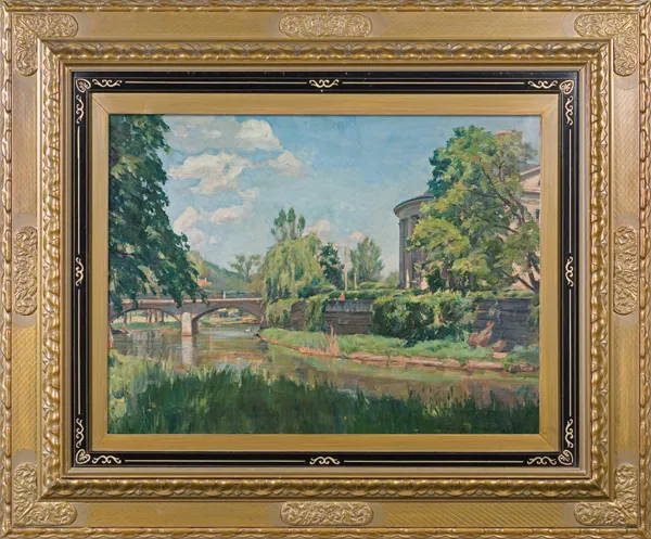 Otto Schulz-Strathmann, W PARKU, 1925