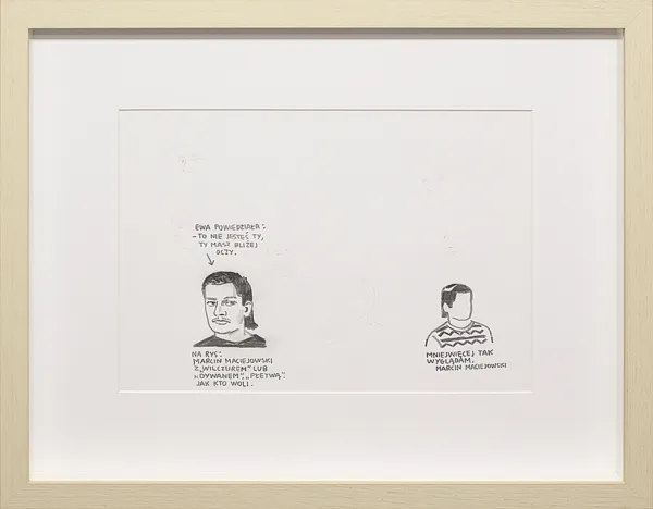 Marcin Maciejowski, Autoportret