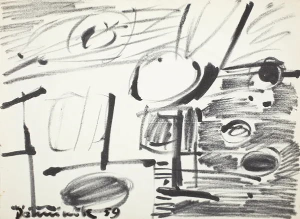 Tadeusz Dominik, Bez tytułu, 1959