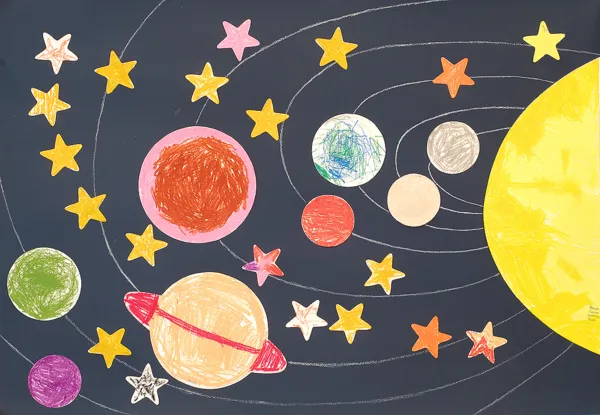 Autor nierozpoznany, Kosmos, 2013