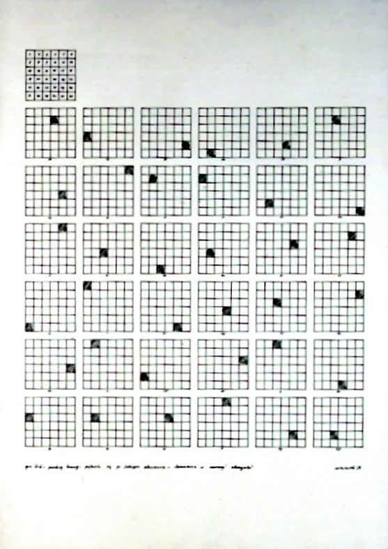 Ryszard Winiarski, Gra 6 x 6 - projekt, 1976