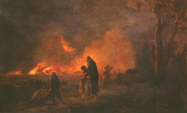 Franciszek Kostrzewski, Pogorzelcy