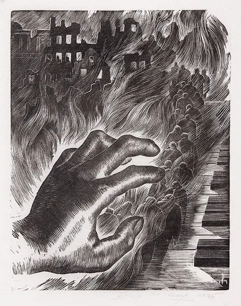 Eugeniusz Pichell, Kompozycja symboliczna, 1965