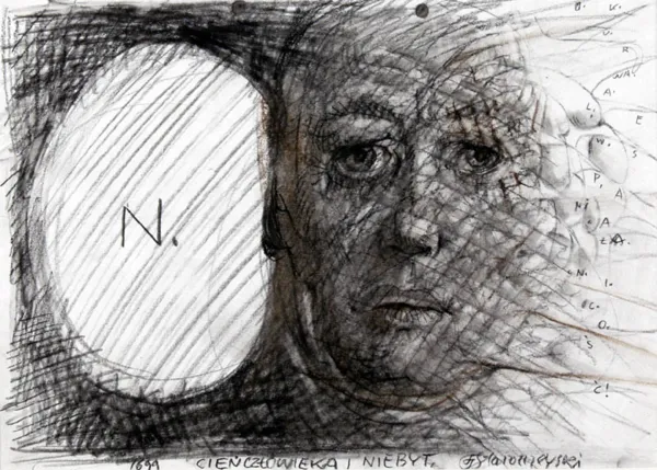Franciszek Starowieyski, Cień człowieka i niebyt, 1999