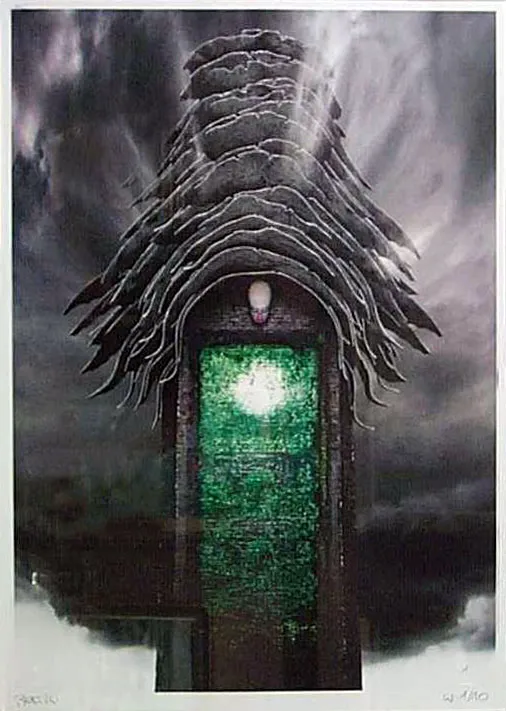 Zdzisław Beksiński, Bez tytułu, ok. 2000