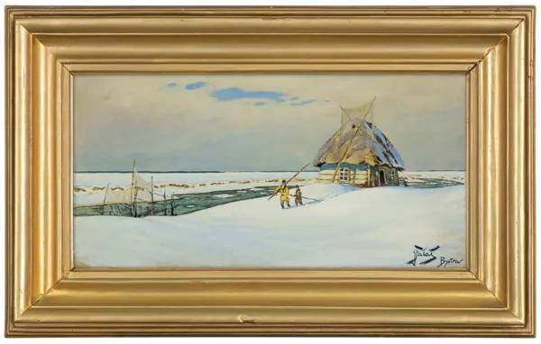 Julian Fałat, Z POLESIA. ZIMA, po 1920