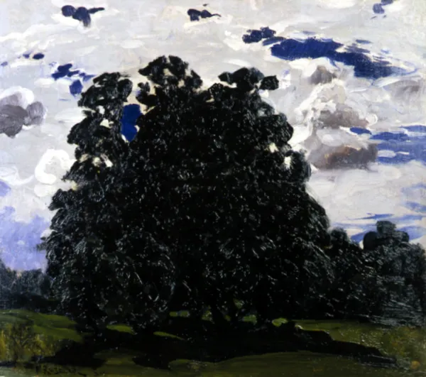 Ferdynand Ruszczyc, STUDIUM PEJZAŻOWE, 1900