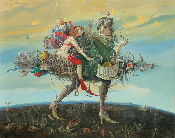 Tadeusz  Michaluk, KOMPOZYCJA, 1990 