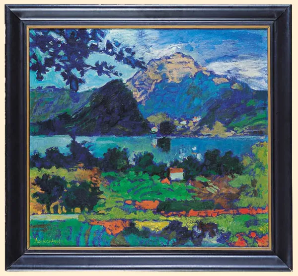 Jan Szancenbach, NAD GÓRSKIM JEZIOREM, lata 60. XX w.