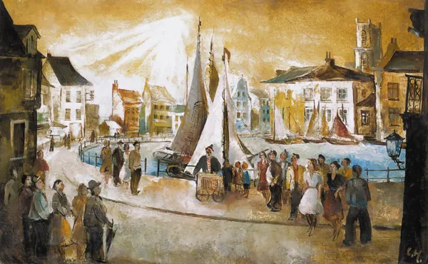 Charly Hähnel, KATARYNIARZ W PORTOWYM MIASTECZKU,po 1920