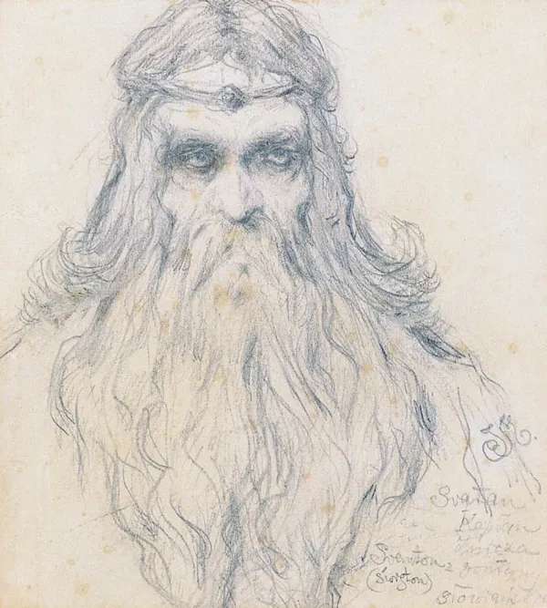 Jan Matejko, KAPŁAN ZNICZA, ok. 1870